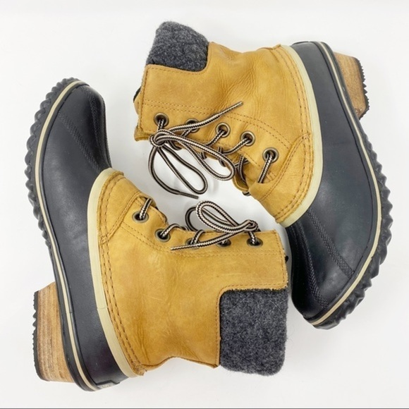 Sorel Slim Pack ll Lace Up Boots 8.5 - Picture 7 of 9